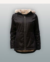 Thumbnail for freshemp black hemp jacket for womens